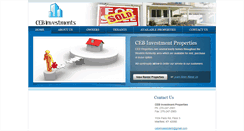 Desktop Screenshot of cebproperties.com